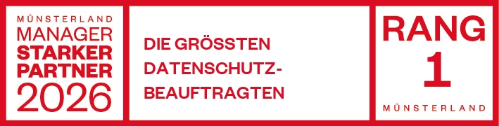 DSB steht auf Rang 1 der Datenschutzbeauftragten im Münsterland